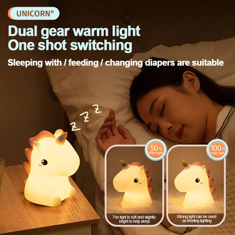 Unicorn Glow Night Light